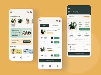 Plant Care and eCommerce App