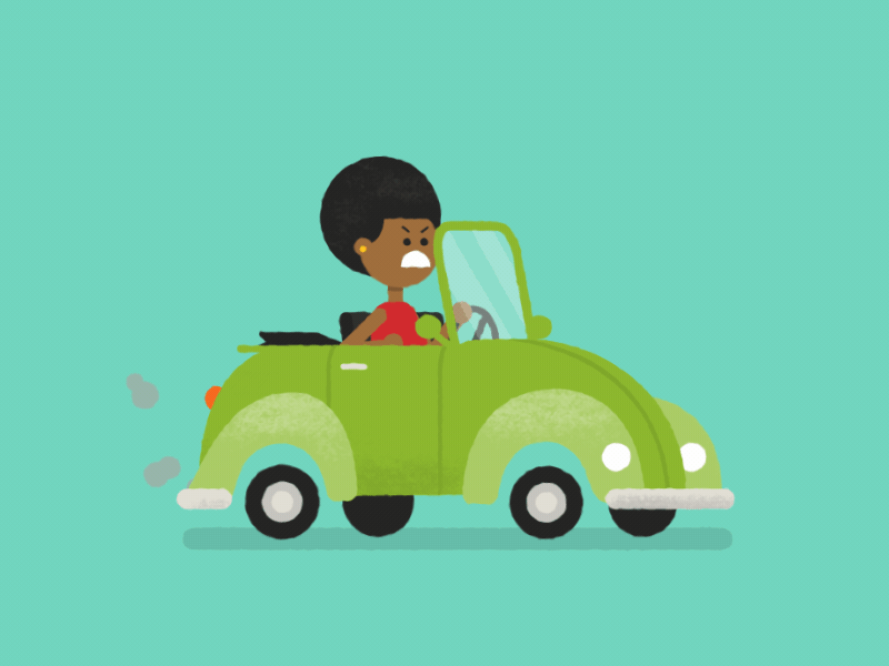 Gwuuaaarghh! 2d animation design flat gif graphics illustration motion vector