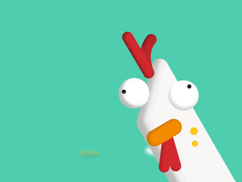 Mastercard Sparks 2d animation chicken derp design food graphics illustration motion vector woot