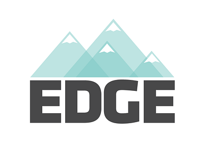 Edge Logo edge logo mountain mountains nature