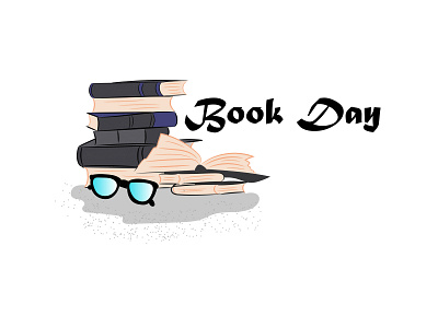 Book Day book books day design illustration vector