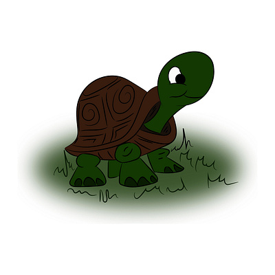 Turtle animal design illustration turtle vector