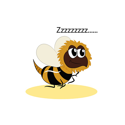 Zzzzz bug bug design illustration insect vector