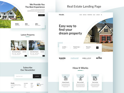 Real Estate Landing Page Template