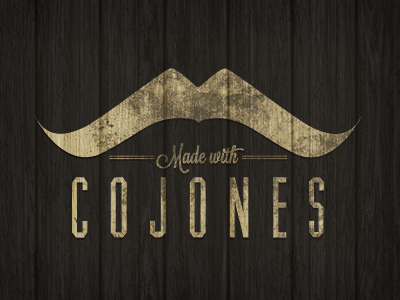 Cojones (made with)