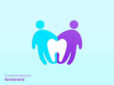 Dentomas Logo brand branding dental dental care dental logo illustration logo logotipe logotooth peru tooth typography