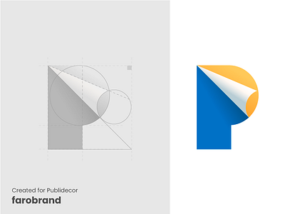 Publidecor Paper Logo adhesive brand branding film illustration logo logo design logotipe logotype paper peru typography vinil