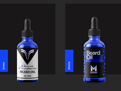 Packaging | Moosh Products - Beard Oil beard oil bottle bottle label branding packaging packaging design peru