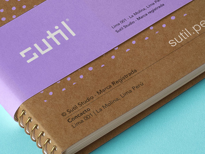 Sutil | Book ecology ecologic purple minimalist furniture idenity letter animal anagram typography illustration logotipe logo peru brand branding