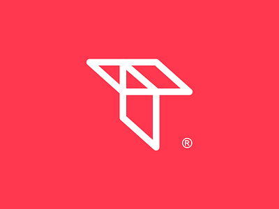 Tat anagram brand branding creative illustration line logo logotipe minimal peru t t letter typography