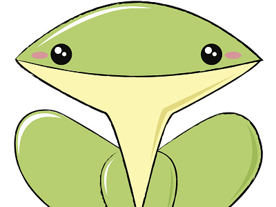 Frog frog green smily