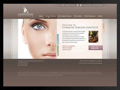 Plastic Surgery Website Design cosmetic surgery cosmetics day spa medical plastic surgery website