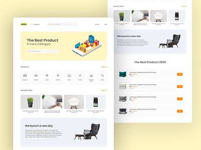 IKEA Redesign Web branding design gagi murjikneli ui ux web webdesign website website design