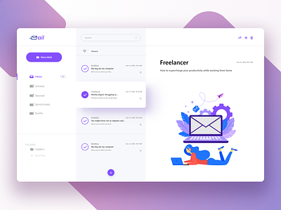 Simple Email UI