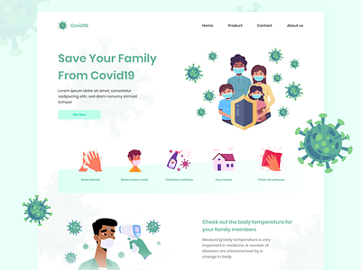 Covid19 landing page