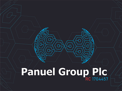 Panuel Group logo branding coreldraw 2019 design illustration logo