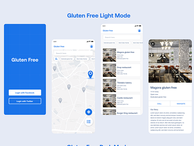 Gluten free Ui light mode