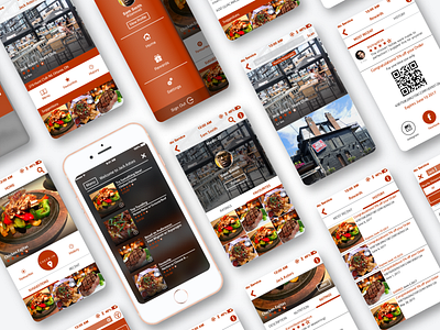 Interactive Restaurant Menu iOS App by Matthew K on Dribbble