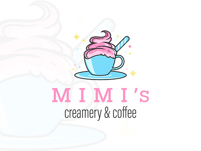 Mimi's Logo app branding design flat identity illustration illustrator lettering logo minimal type vector web