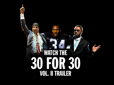 Watch the 30 for 30 Vol. II Trailer espn