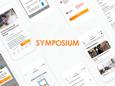 SYMPOSIUM Events APP android app cientific event events ios organize symposium tech