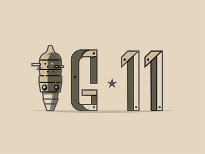 IG 11 - Typography droid galaxy ig11 illustration illustrator lettering mandalorian starwars typogaphy typographic