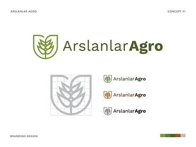 Arslanlar Agro - Branding brand design branding logo logodesign logomark typography