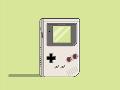 Gameboy - Illustration by Darren Pollock on Dribbble