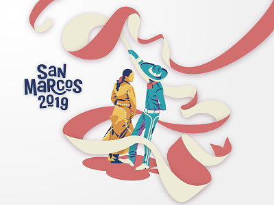 Feria de San Marcos 2019 art concept concepto design designer diseño event illustration ilustracion vector
