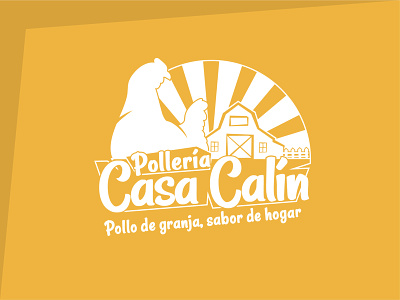 Casa Calín - Logo brand branding chicken concept design designer entrepreneur logo mexico poultry