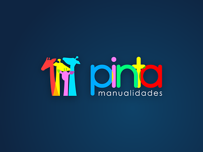 Pinta handcraft brand branding concept design designer diseño entrepreneur giraffe handcraft logo