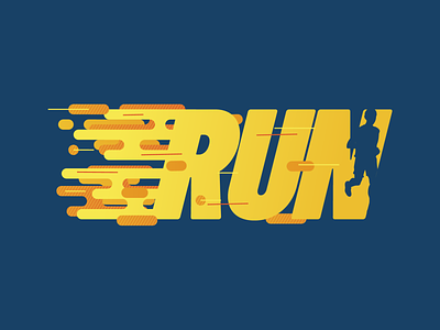 RUN - Running event face