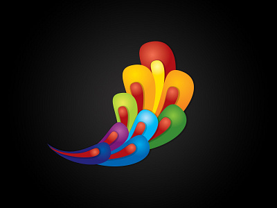 Klice brand feather identity logo