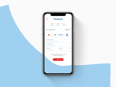 Check Out I Daily UI #002 checkout concept daily ui iphone mobile ui ux