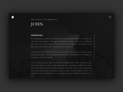 Bible Website Concept bible concept reading website website design