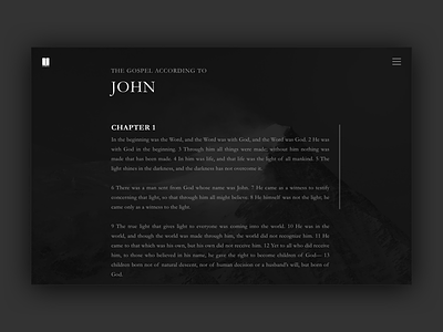 Bible Website Concept
