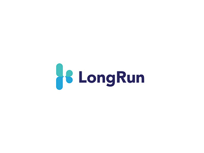 "LongRun" Logo Concept branding branding design concept design investment logo logo concept long longrun run