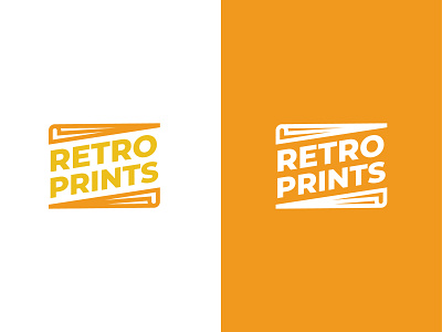 Retro Prints branding design design logo logochallenge logocore logodesign logomark prints retro retroprints vector