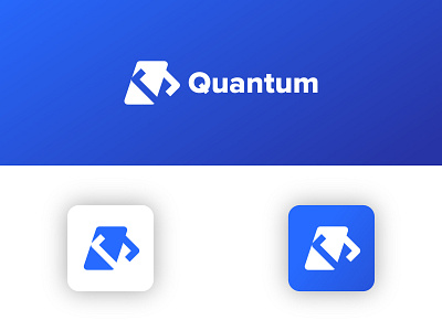 Quantum branding design design logo logochallenge logocore logocorechallenge logodesign logomark vector