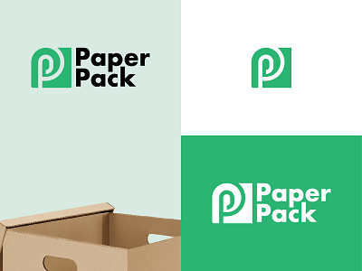 Paperpack branding design design logo logochallenge logocore logocorechallenge logodesign logomark pack packaging paper paperpack vector