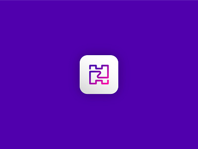 Hiatus HR appicon design hiatus hr icon logo logodesign logomark vector