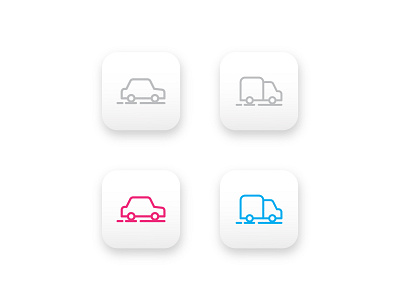 car Icons car design icon icons vector