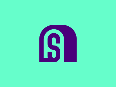 Letter S (concept) blue branding branding design design green letter letter s lettermark logo logodesign logomark purple typography vector