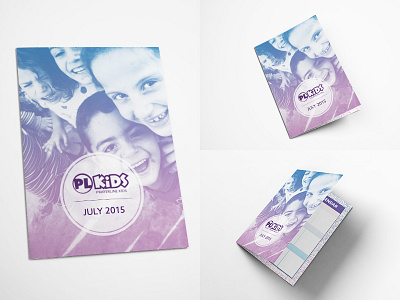 PL Kids Booklet branding children design kids missions publication