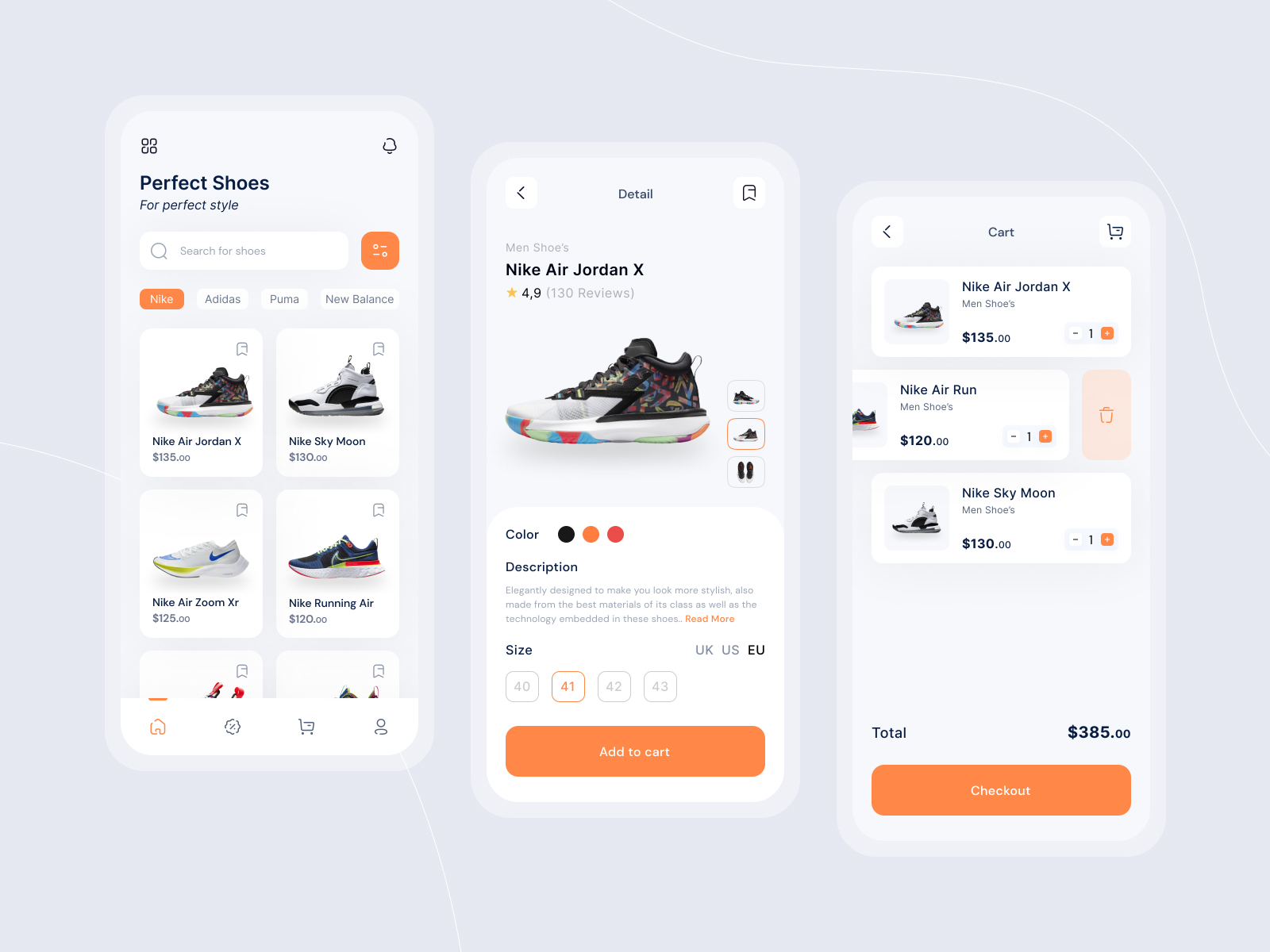 Sapatuan - Shoes Store App by Faiza Mubarak on Dribbble