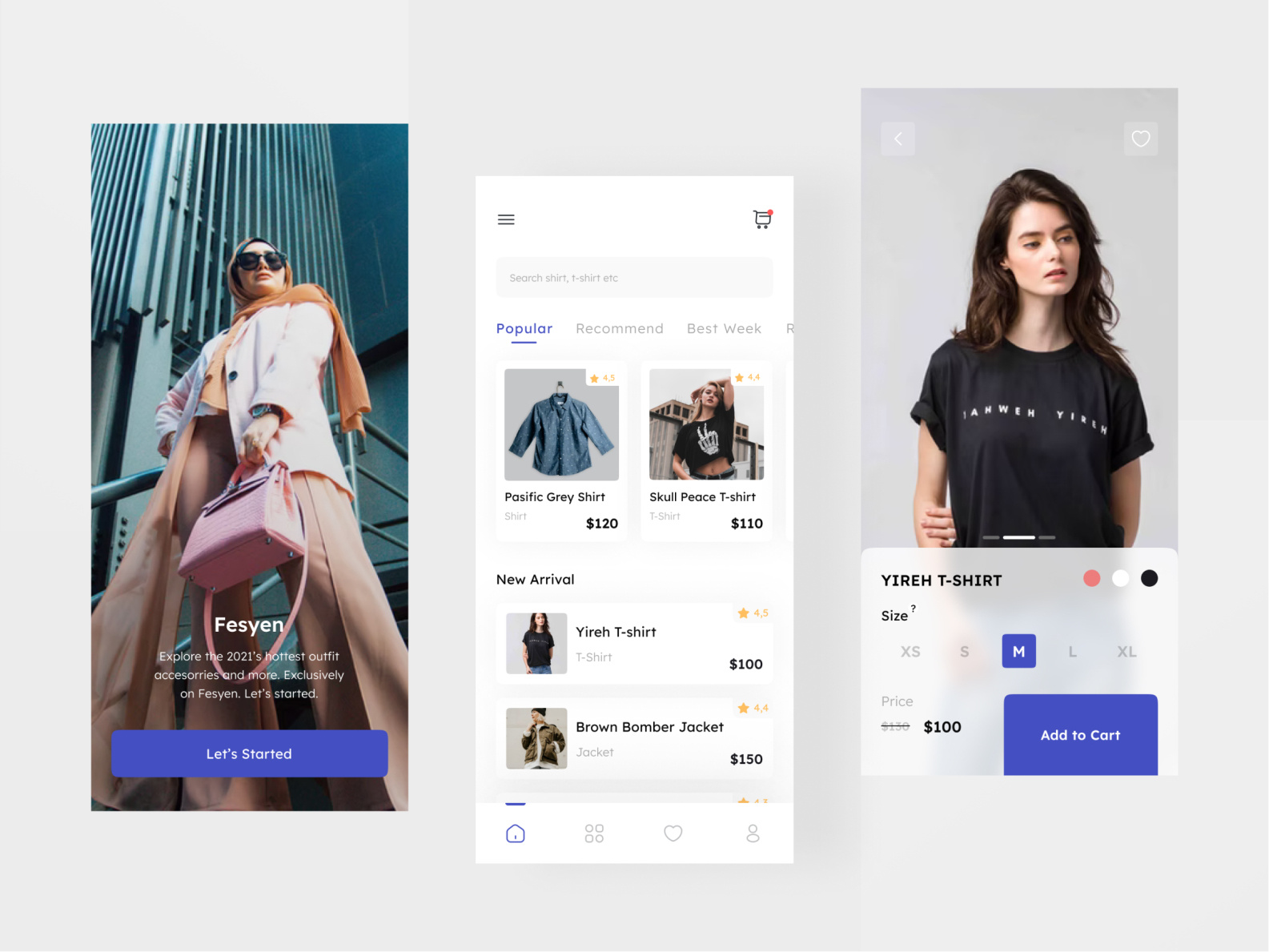 Fashion Store - Odama Design Challenge by Faiza Mubarak on Dribbble