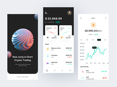 Mengcrypto - Crypto Trading App🚀