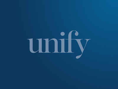Unify Logo branding logo
