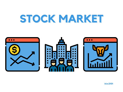 Stock Market icon graphic design investment investor stock stock market trading
