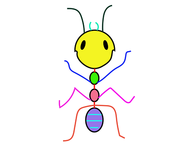Ant Mascot adobe branding design icon illustration logo ui vector